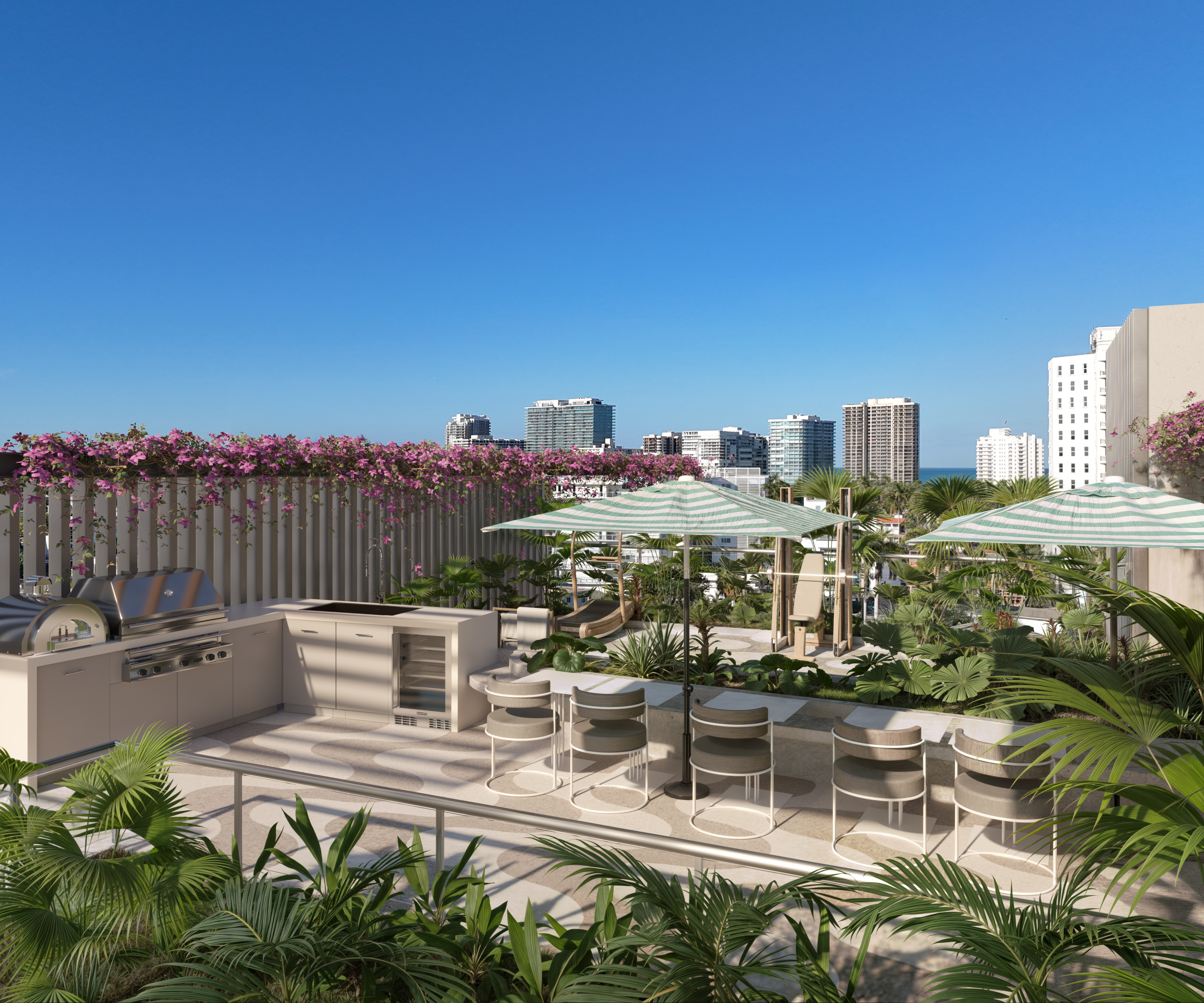 Mila — rooftop pool & BBQ